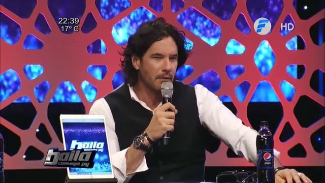 Mario Cimarro en el jurado - Rocio Adorno y Diego Achar 17.09.2019