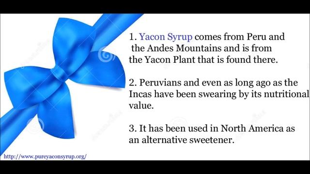 Yacon Syrup for Weight Loss as featured on Dr Oz