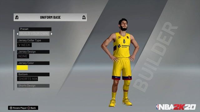 NBA 2K20 | EuroLeague 2K20 ✪ FC Barcelona: 2019-2020 EuroLeague Jerseys // Creation Tutorial