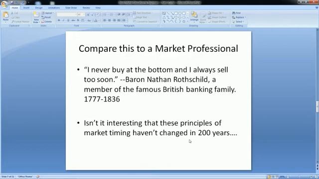 Stock Market Education for Beginners, Part 1, Market Cycles -- Investing Education