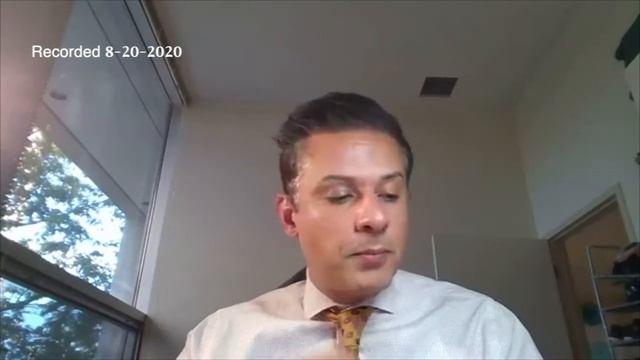 Dr. Vázquez Matos - Receiver/Superintendent.  Recorded 8-20-2020 (English)