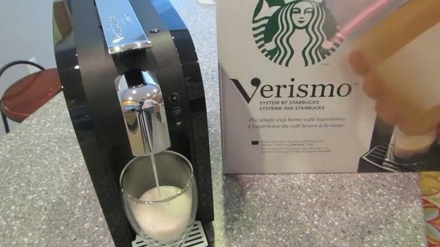 Starbucks Verismo 580 Espresso Brewer: First Brew