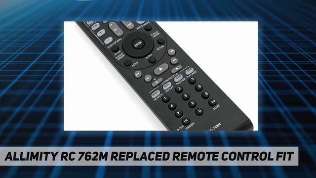 ALLIMITY RC 762M Replaced Remote Control Fit - Review 2023