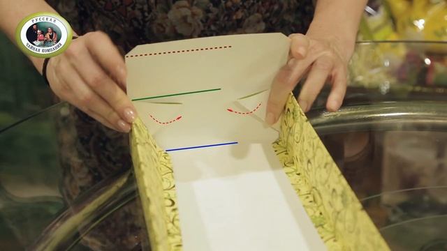 Создаём подарочный набор на 4 пачки чая
