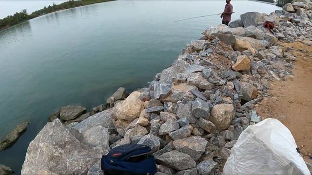 दांडोशी मछली पकड़ी  Barracuda fish two straik back to back  #barracuda #fishing