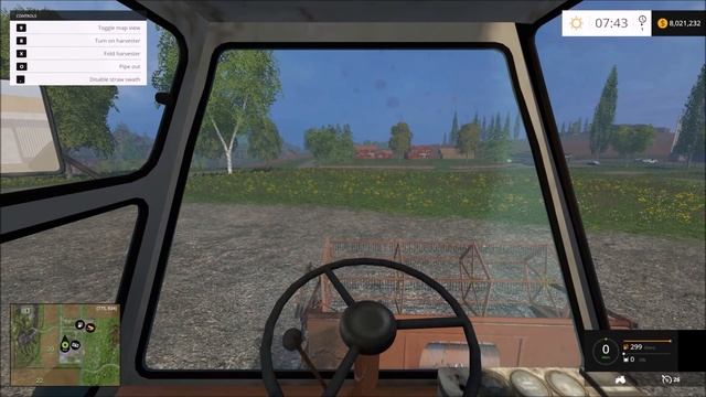 Farming Simulator 15 Mods - Niva SK-5 M Combine