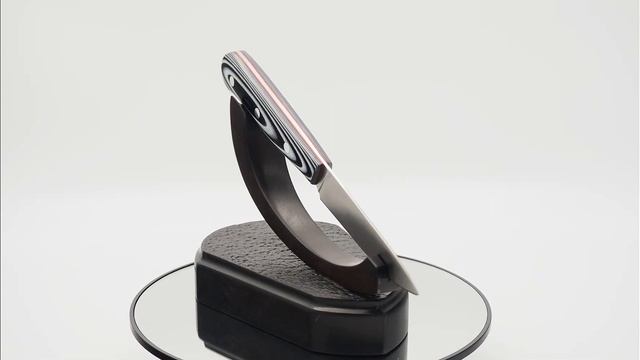 Нож Шеф-повар № 1, клинок из стали Bohler М390, цельнометаллический, накладки микарта