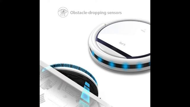 ILIFE V3s Pro Robotic Vacuum Newer Version of V3s Pet Hair Care Powerful Suction Tangle free