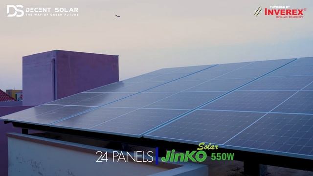 15 KW Solar Project install by Decent Solar in Paragon City Lahore Imperial Garden.