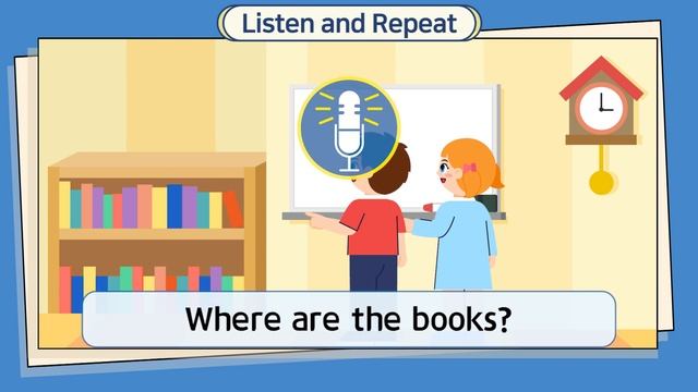 Ch.18 Where is the clock? | Basic English Conversation Practice for Kids