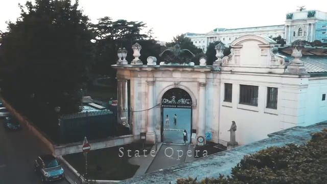 Albertina Museum + Square Vienna Austria - Cinematic Video ASMR