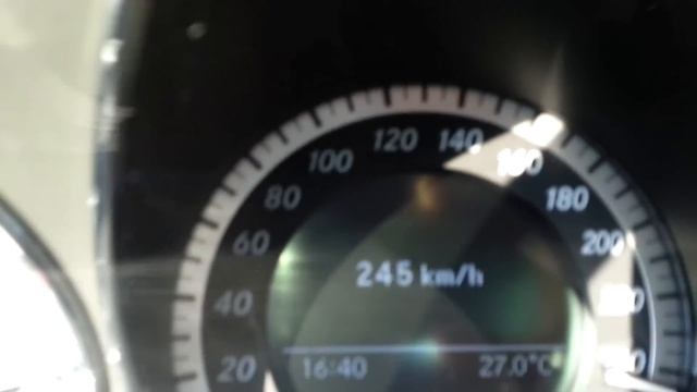 Mercedes C350 CDI 247 km/h