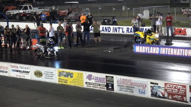 XDA  Richard Gadson on the Old School GS Breaks his Pro Street Record with a 6.65 at 212 mph
