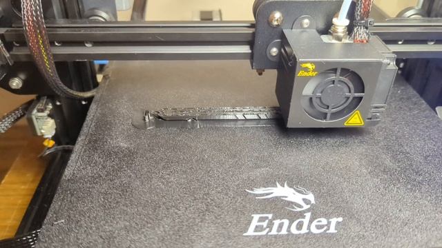 3d printed trainer balisong. Ender 3 pro using Ultimaker Cura slicer