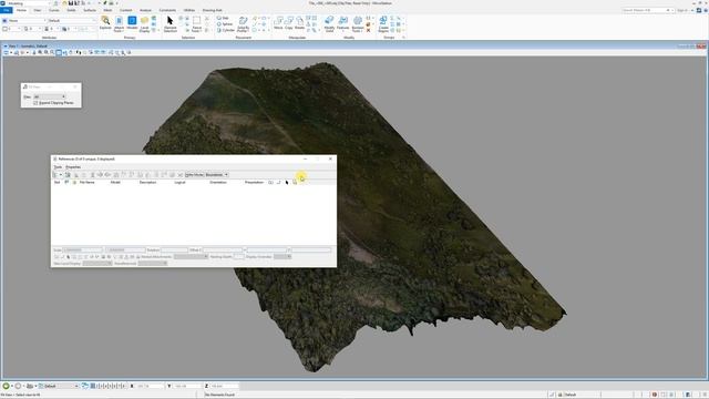 delete parts of obj and merge models microstation