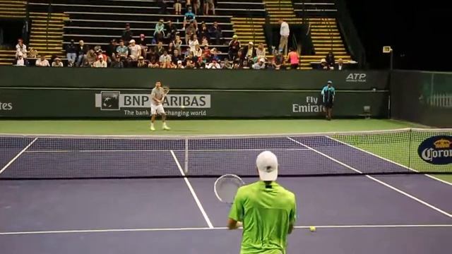 Grigor Dimitrov at Indian Wells and Ebden