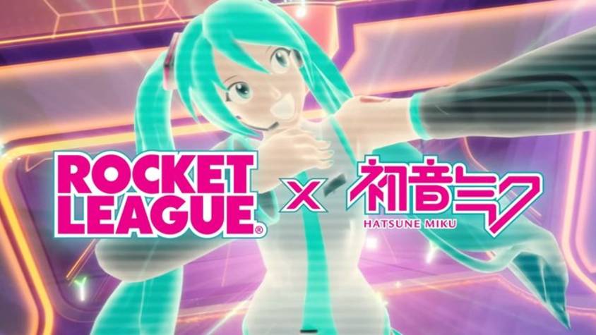 Rocket League x Hatsune Miku - Official Collaboration Trailer