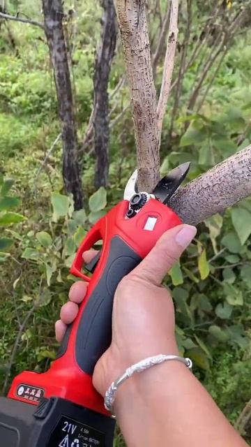 #electric pruning shears Three Deers lithium battery pruning shears, 3.5 #trending #shorts #video