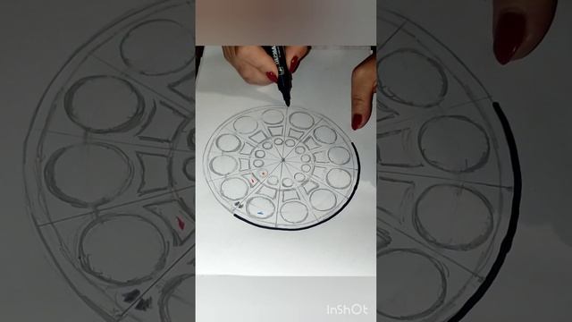 6 клас НУШ. Створення ескізу вітражу-розетки. Образотворче мистецтво.