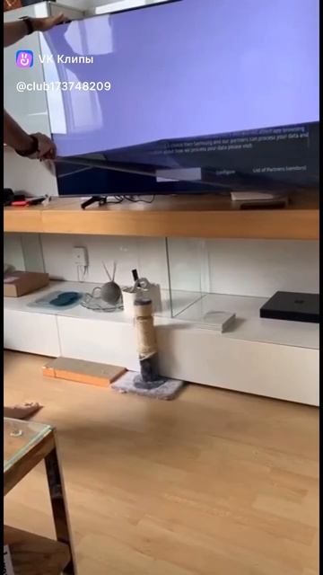 If you remove the film from the TV