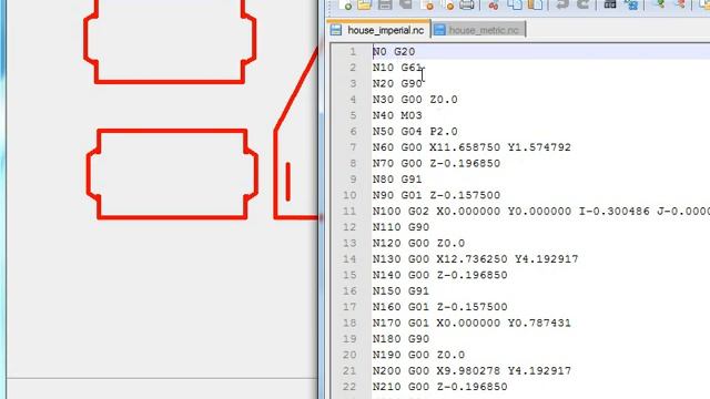 g20 g21 g-code with RoutCad CAD CAM Software for CNC Milling and CNC Lathe for Mach 3