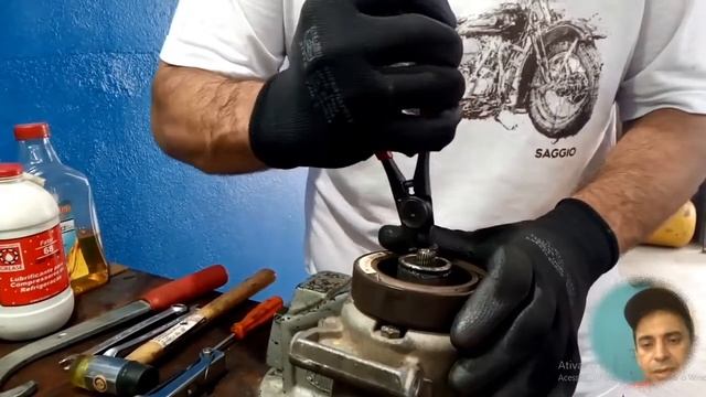 Como remover a embreagem magnética do COMPRESSOR MAHLE! Utilizando a ferramenta adequada.