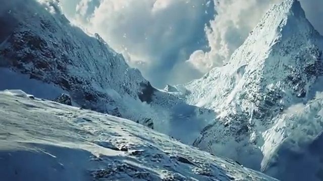 Frozen Realms Cold Crackle  Atmospheric Drone Music  SciFi Space AI Cinematic Video_3