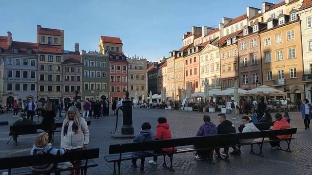 🇵🇱Рыночная площадь старого города в Варшаве / Rynok starego miasta w Warszawie