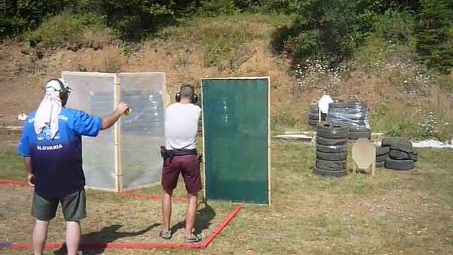 Sielnica L1, 4.8.2013, IPSC Standard (Rado, stage-4, úplne prvý pretek)