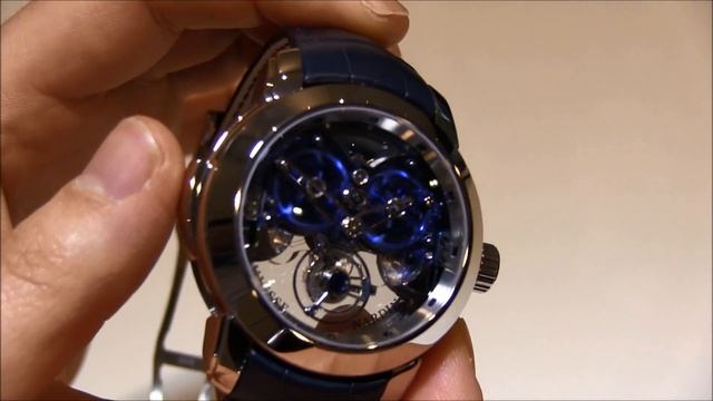 Ulysse Nardin Imperial Blue Tourbillon Watch Hands-On | aBlogtoWatch