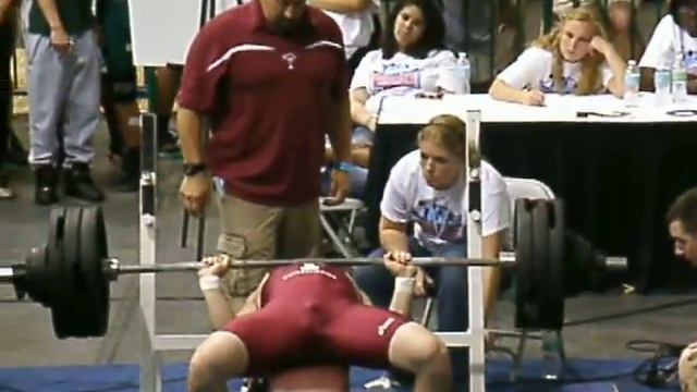 FHSAA 2012 Weight Lifting Finals...Chase Carroll, 2A-183lb Class-State Champion