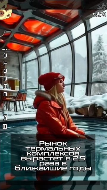 Рынок термальных комплексов вырастет в 2,5 раза в ближайшие годы #термы