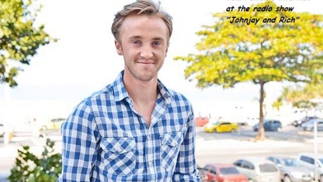 Tom Felton's interview at the radio show "Johnjay and Rich"