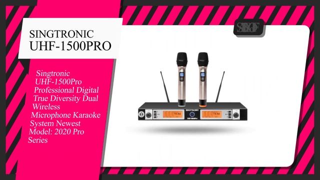 SINGTRONIC Professional Karaoke System 3000W