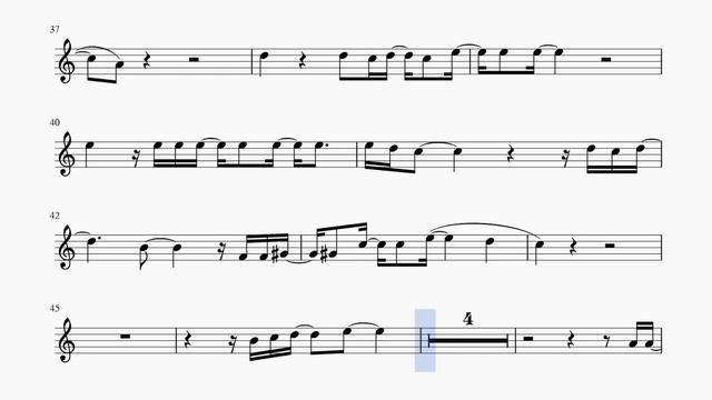 Ten Sharp - You. Alto sax cover