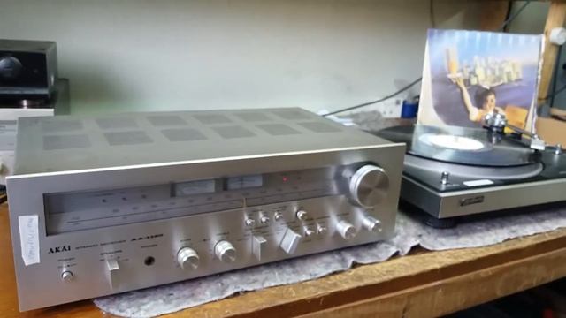 Receiver Akai AA-1150 + TD Gradiente DD200Q