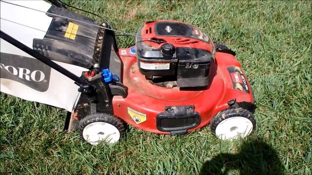 Toro Personal Pace Recycler Lawn Mower Model 20332 -  Craigslist Find Part I  - July 10, 2015