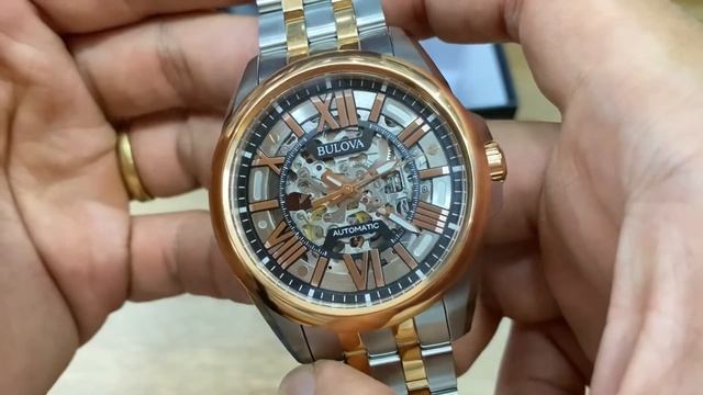 [HIẾM & ĐẸP] BULOVA SKELETON AUTOMATIC 98A166 | Liên hệ: 0938777234 (zalo) | CITY WATCH VN