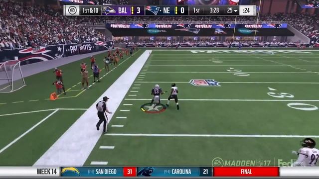 Madden 17 Gameplay | Plays of the Week 1