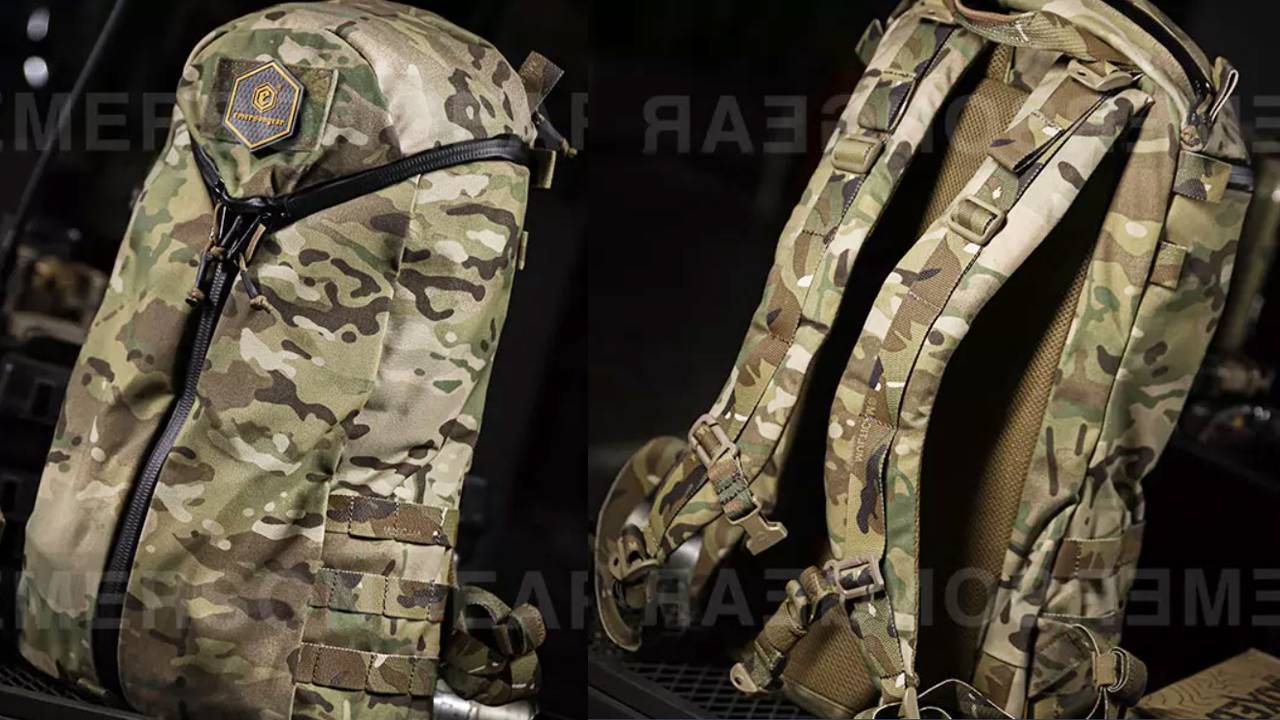 Обзор тактического рюкзака Emersongear Outdoor City 20L Assault Backpack With Y-Shaped Zipper Style