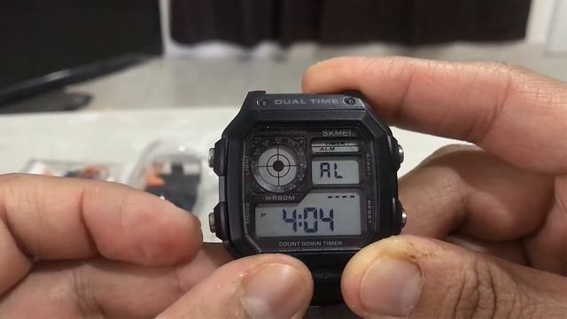 Skmei 1335 español - Manual- Tutorial - Configuración de alarma, Cronometro, Doble Reloj Integrado.