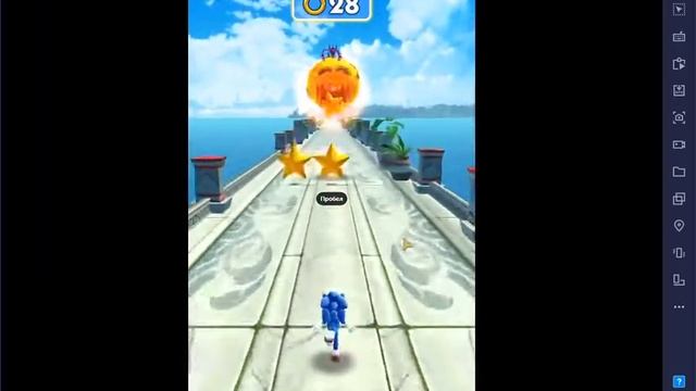 Sonic Dash Соник-киногерой #2