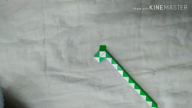 Telephone receiver made with snake cube