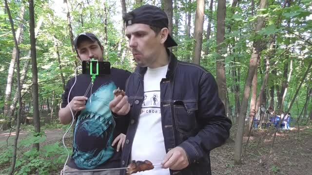 СХОДКА БЛОГЕРОВ В КУЗЬМИНКАХ! ЖРЕМ ШАШЛЫК ДУРКУЕМ!
