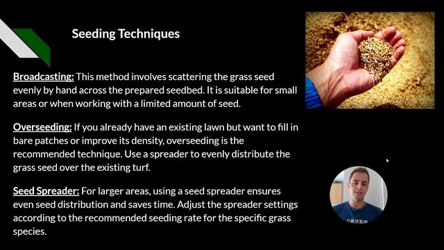 Preparing the Ground for Seeding: Growing Grass from Seed - Presentation