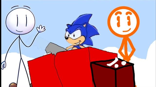 AGC Season 2 Episode 7 Sad YouTube and Sonic,Henry Stickmin And Orange Stickman,Oggy