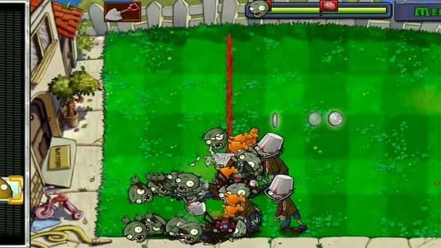 Plants vs Zombies | Adventure Day I Pult Melon Only vs all Zombies GAMEPLAY FULL HD 1080p 60hz