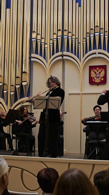 Максим Рубцов, игра на флейте, концерт в Белгороде