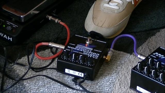 Yogi Lonich Demonstrating Carl Martin Compressor