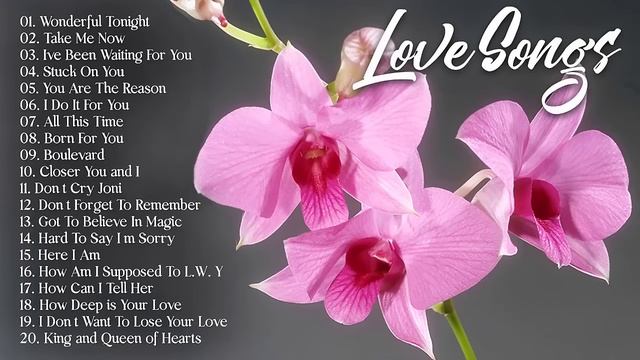 Romantic Love Songs 80's 90's 💕 Greatest Beautiful Love Songs Collection Of 70's 80's 90's Album